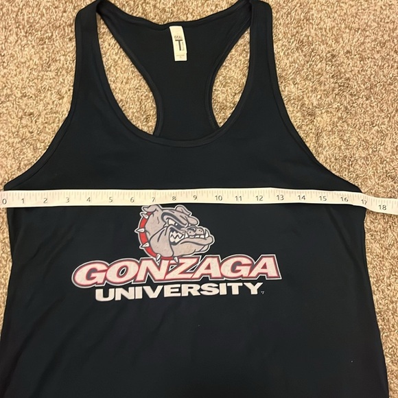 Gonzaga University Women's navy blue Tank Top with logo size XL - Picture 5 of 6